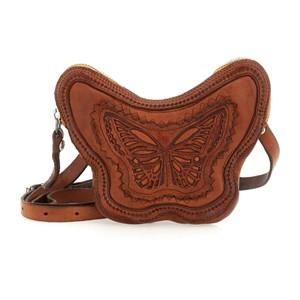 Bolso pequeño piel cognaq