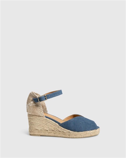 Alparagata cuña Denim