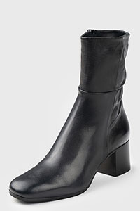 BOTIN HOMERS PIEL PETROL TACON | Tienda online